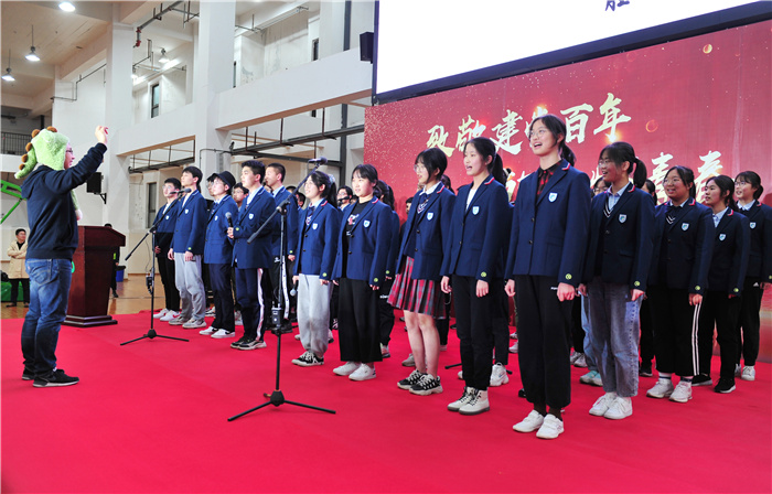 高一級(jí)部：致敬建黨百年，書寫無悔青春(圖24)