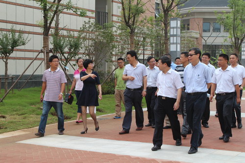 市委常委、副市長周善武調(diào)研合肥七中新校建設(shè)情況(圖2)