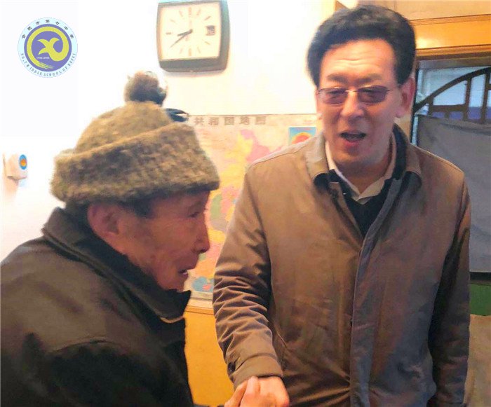 春節(jié)慰問(wèn)送關(guān)懷 嚴(yán)冬酷寒暖人心(圖1)