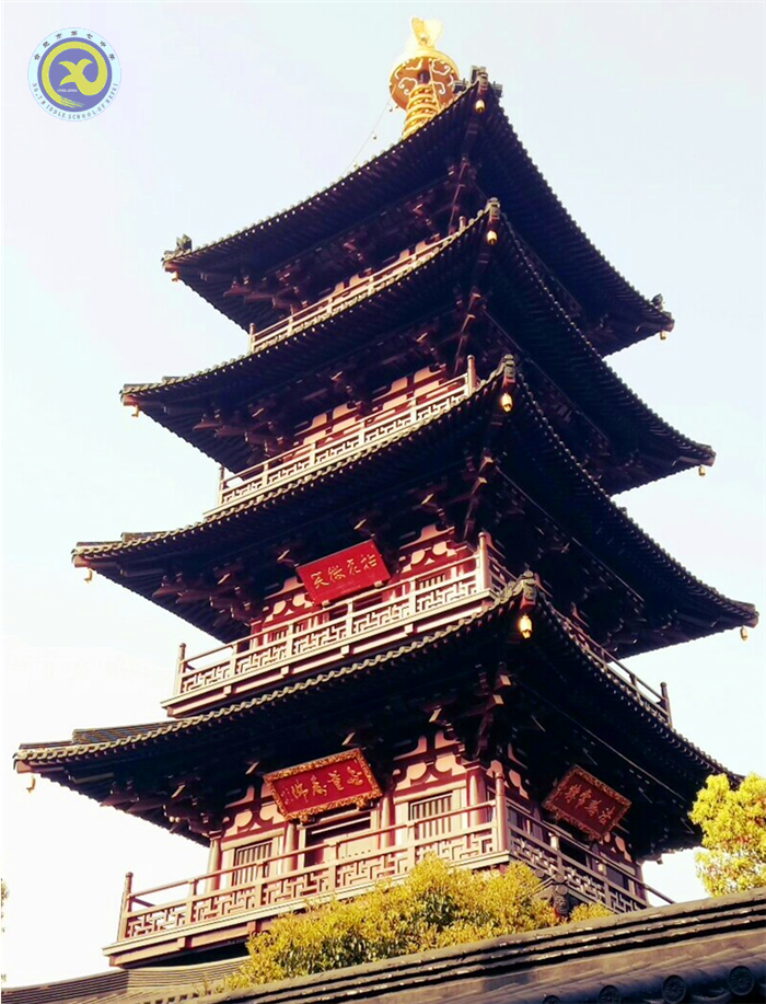 離時(shí)古寺西邊路，莘莘學(xué)子滿(mǎn)目中(圖5)