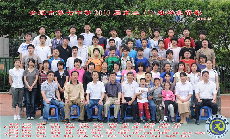 合肥七中2010屆高三年級師生合影(圖2)