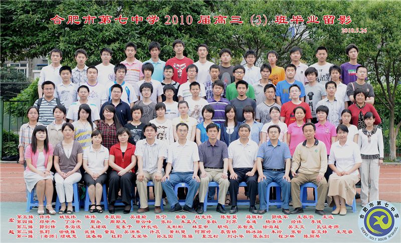 合肥七中2010屆高三年級師生合影(圖4)