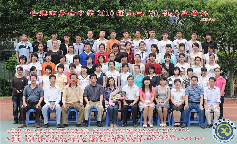 合肥七中2010屆高三年級師生合影(圖10)