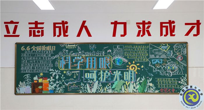 合肥七中開(kāi)展第27個(gè)“全國(guó)愛(ài)眼日”主題宣傳系列活動(dòng)(圖3)